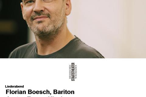 Mit jedem Lied erzählt er eine Geschichte, und meistens ist sie dramatisch: Bariton Florian Boesch ist häufiger Gast bei den Maifestspielen in Wiesbaden. Foto: Lukas Beck