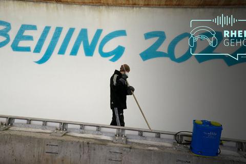 Die Olympischen Winterspiele in Peking sind höchst umstritten. Foto: dpa