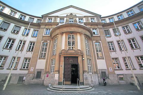 Das Frankfurter Landgericht.  Archivfoto: dpa