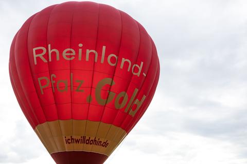 Der neue Ballon von „Rheinland-Pfalz.Gold“, der Tourismuskampagne des Landes.