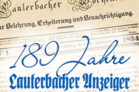 LA-Serie 189 Jahre Lauterbacher Anzeiger