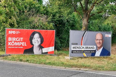 Das Duell in der Kreisstadt entschied die Sozialdemokratin Birgit Kömpel knapp für sich. Foto: ws 