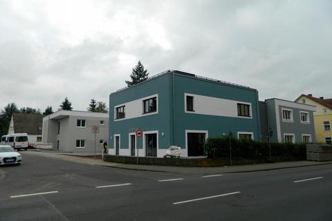 In Blau- und Grau- und Weiß-Tönen sind die neuen Wohnungen von "Kompass leben" in Lauterbach gehalten.  Fotos: Rausch 