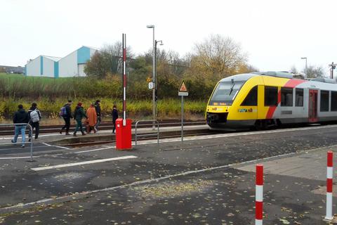 Die Vogelsbergbahn ist von den erneuten Streiks nicht betroffen. Foto: LA-Archiv/Sitzmann 
