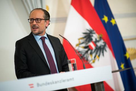 Der österreichische Bundeskanzler Schallenberg.  Foto: dpa