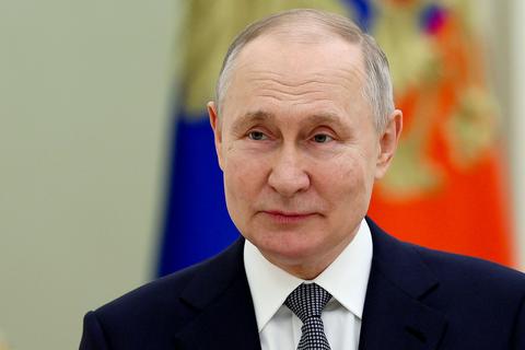 Kremlchef Wladimir Putin in Moskau.