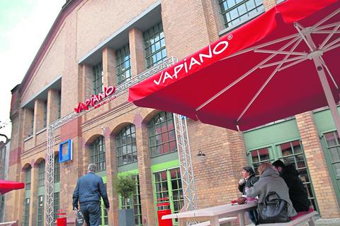 Eine Niederlassung der Restaurantkette Vapiano in Darmstadt. Foto:Guido Schiek 