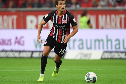 Lucas Torró im Trikot von Eintracht Frankfurt. Foto: dpa