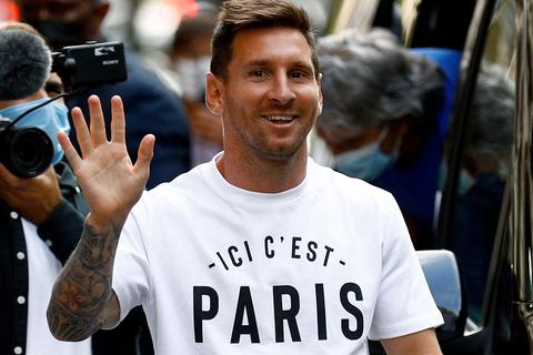 Lionel Messi spielt nun für Paris Saint-Germain. Foto: dpa