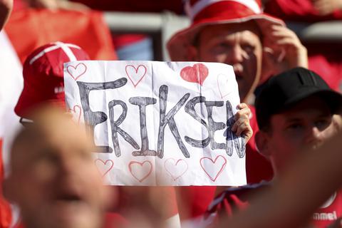 Der Herzstillstand des dänischen Spielers Christian Eriksen im ersten Gruppenspiel bildete einen dramatischen EM-Auftakt. Foto: dpa