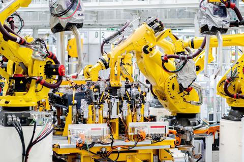 Deutschland ist die am stärksten automatisierte Volkswirtschaft in Europa. © Hauke-Christian Dittrich/dpa