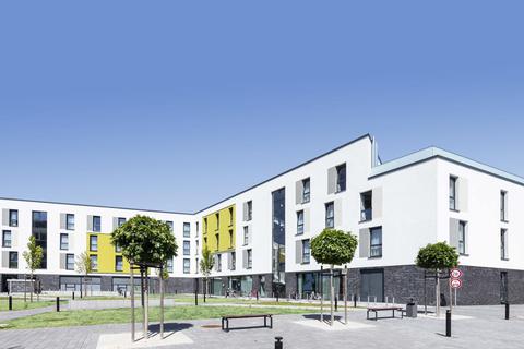 Die Projekte umfassen meist zwischen 160 und 600 Wohneinheiten (hier ein Beispiel aus Frankfurt). Foto: IHT